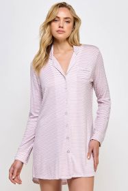 2088 Mahina Sleep Shirt (Color: pink, size: S/M)