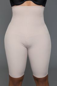 2349 Shape Sculpting Shaper Shorts (Color: Nude, size: S/M)