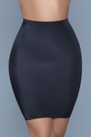 2005 Slimin' Shapewear Slip Skirt (Color: BLACK, size: 1X/2X)