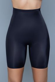 2010 Think Thin Shapewear Short (Color: BLACK, size: 3X/4X)