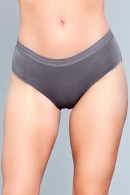 1848 Roxy Panty (Color: Grey, size: L)